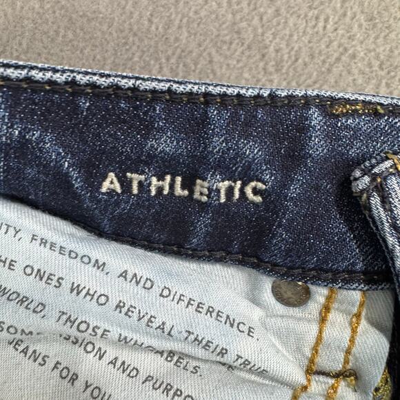 American Eagle Outfitters Next Airflex+ Athletic Fit Denim Jeans Mens Size 26x28 - Picture 3 of 9